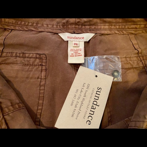 Sundance Boutique Tencel Cargo Pants - Picture 2 of 5